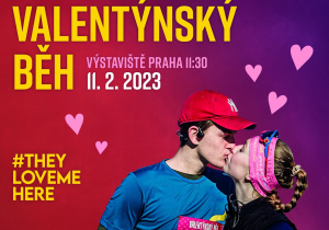 Valentýnský běh - běhejte s láskou