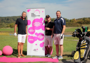 Šťastný 7. ročník charitativního golfového turnaje Pink Bubble