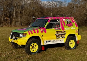 Jurrasic Dakar Ondřeje Klymčiwa pro Pink Bubble